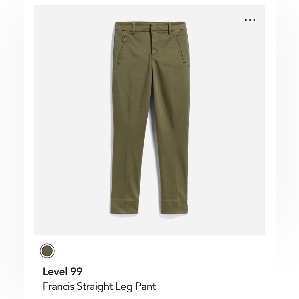 Level 99 Straight leg pant Size 31